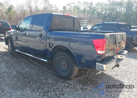 2010 Nissan Titan Se из США, поврежденный, VIN 1N6BA0ED2AN316910